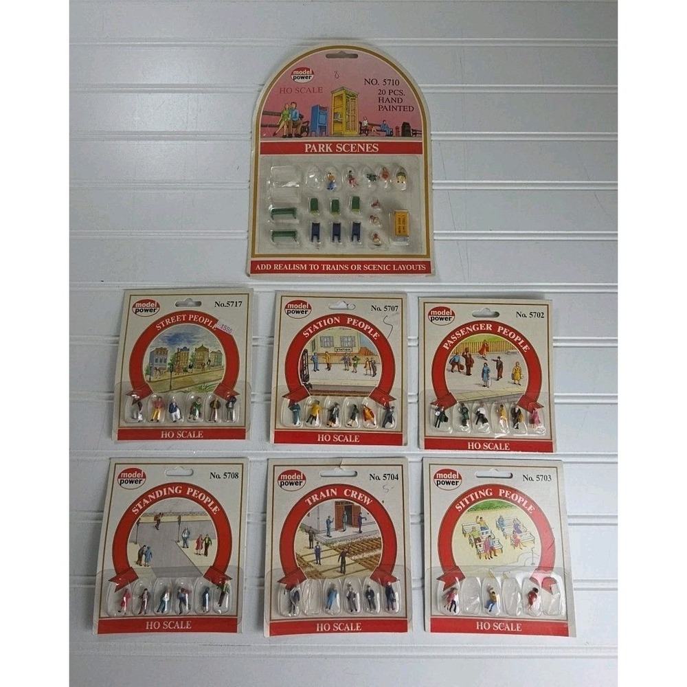 LOT OF 7 MODEL POWER HO SCALE:  PLEASE READ NEW